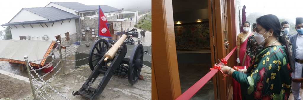 President Bhandari inaugurates Sindhuligadhi War Museum