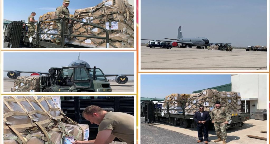 NRNA USA is sending medical supplies worth 4 crore on a US military aircraft