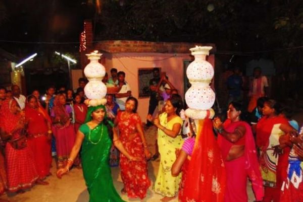 Mithilanchal alive with Jhijhiya dance during Dashain