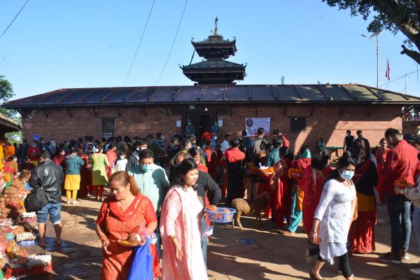 Hindus celebrating “Maha Nawami” festival today