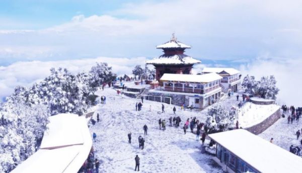 Chandragiri Hills receive an award from the World Book of Records