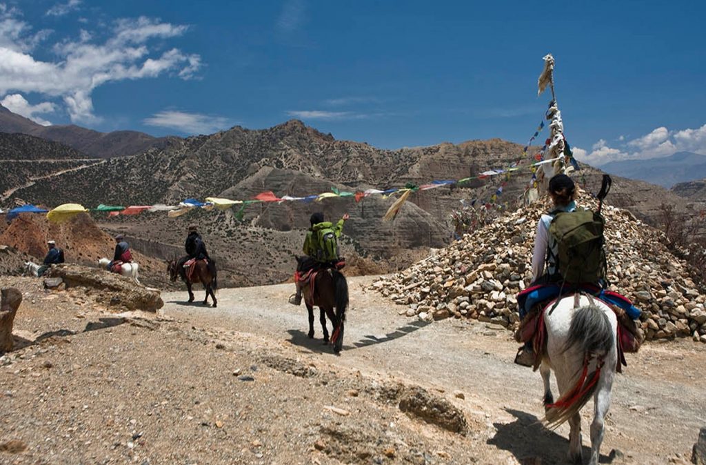 Beni overcrowded as tourists rush to “Mustang” after Dashain
