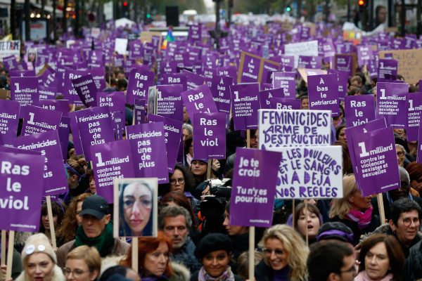 France mourns the deaths of 100 women; Nationwide protests against sexual violence
