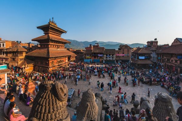 Local residents in Bhaktapur receive financial aid for traditional house construction