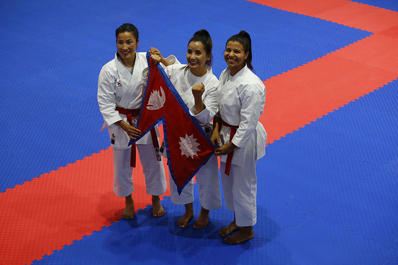 Nepal wins “fourteen medals” in Shito-Ryu Karate Championship in