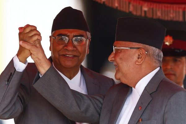 Leaders of Nepali Congress, UML in discussion