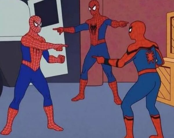 Tom Holland, Tobey Maguire, Andrew Garfield recreate viral Spider-Man meme before digital release