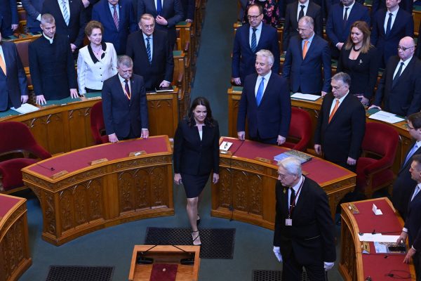 Hungary’s first female President Novak inaugurated