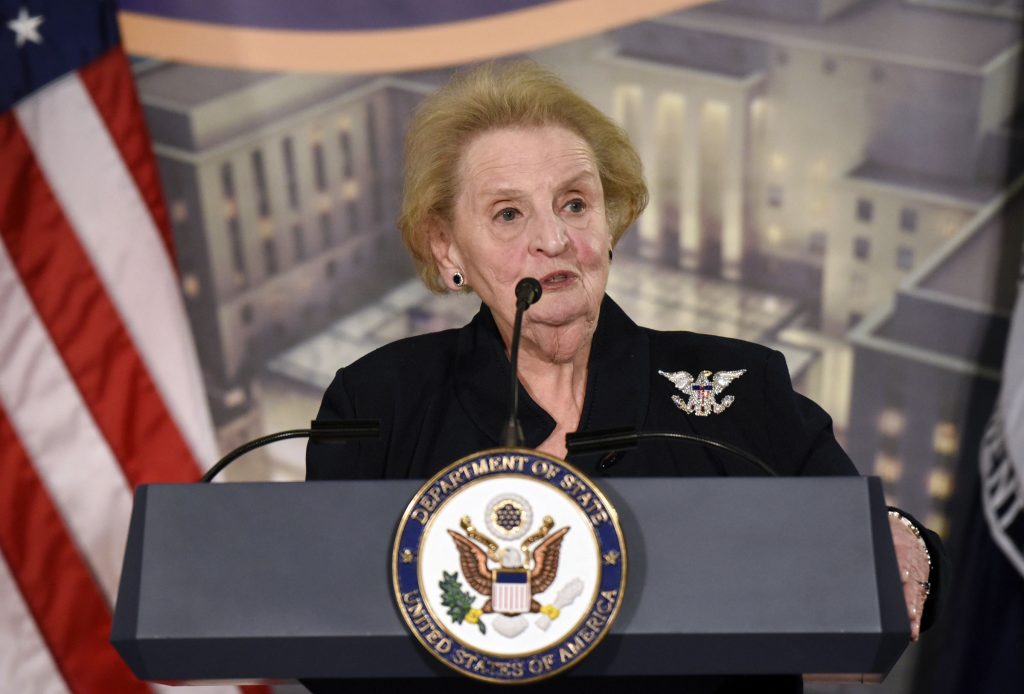 Madeleine Albright-First female US Secretary of State dies