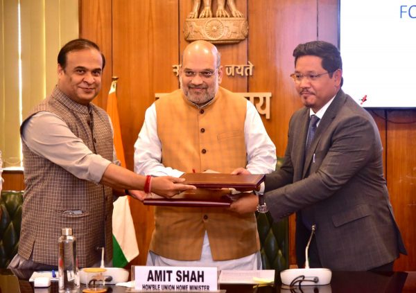 Assam and Meghalaya sign pact to resolve border dispute