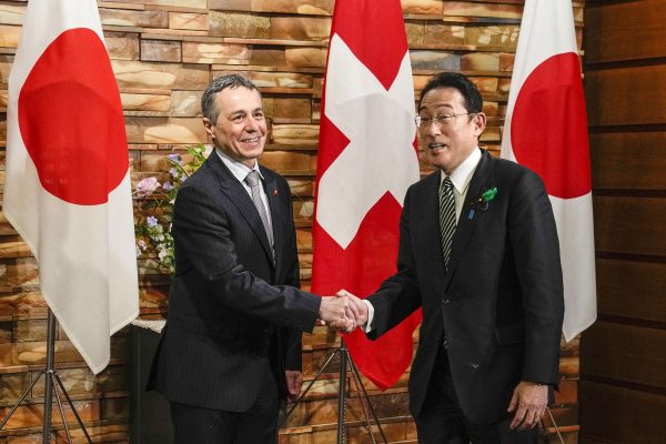 Japan, Switzerland agree to keep sanctions against Russia