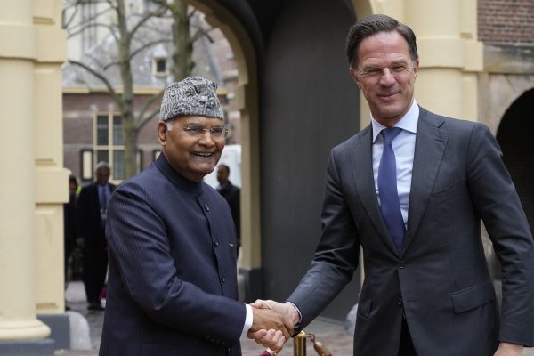 President of India-Prime Minister of Netherland meet