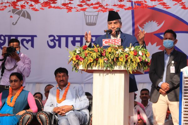 Plot being made to try break five-party alliance, says PM Deuba