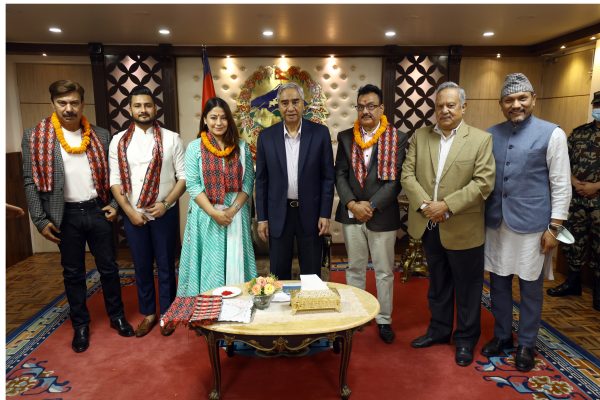 Actors KC, Khadka join Nepali Congress