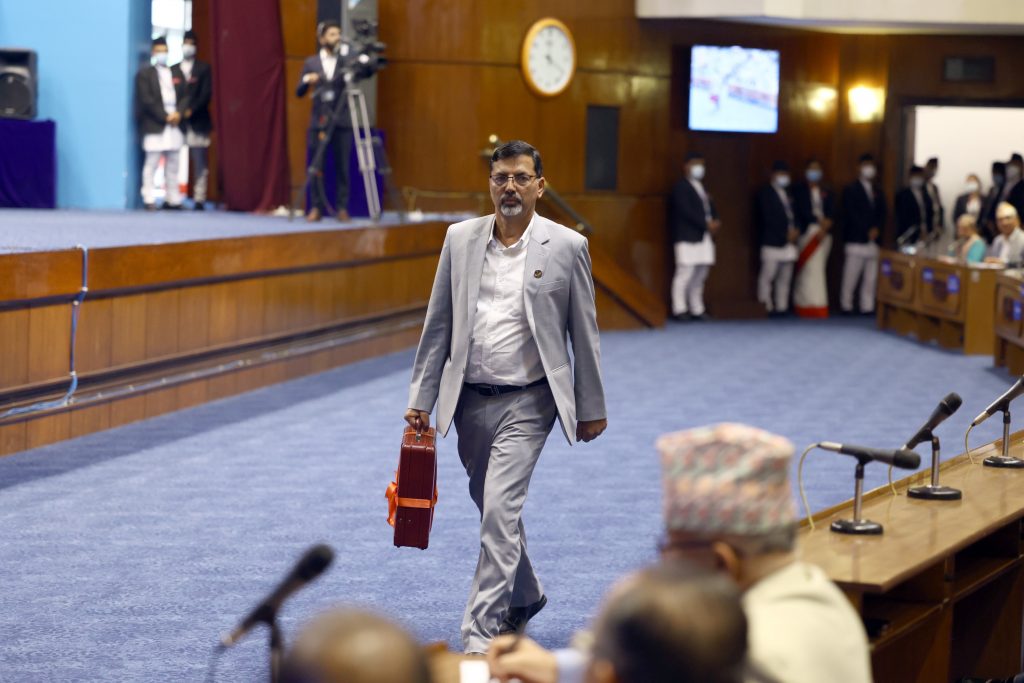 Government unveils annual budget of Rs 1793.83 billion