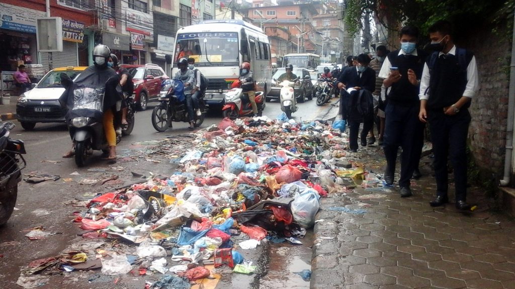 Waste management becoming a major problem in Kathmandu, meeting of officials scheduled tomorrow