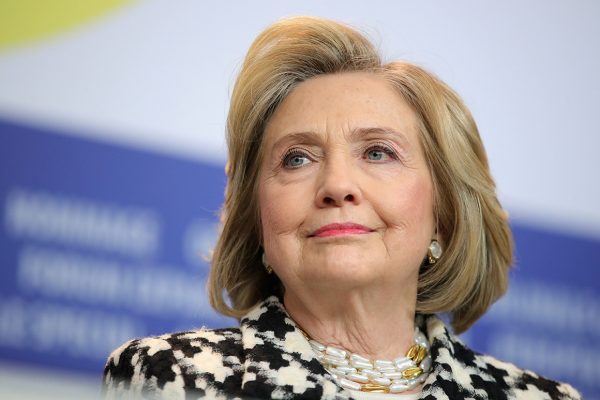 Hilary Clinton stands in solidarity with Finnish PM Marin