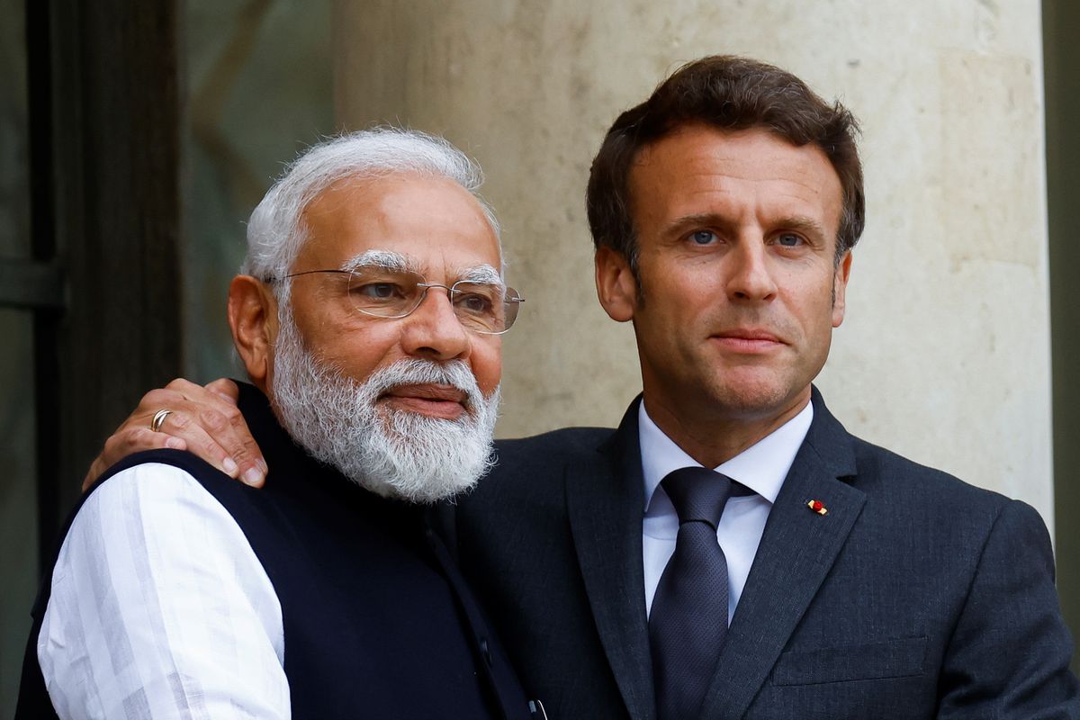 Indian PM Modi calls French President Macron, discusses bilateral ties
