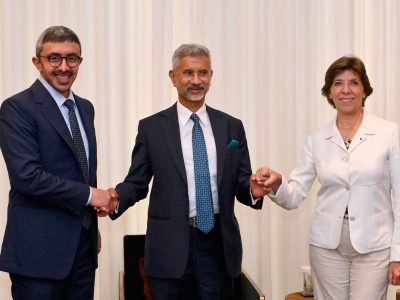 India, UAE and France hold first trilateral meeting in US