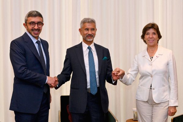 India, UAE and France hold first trilateral meeting in US