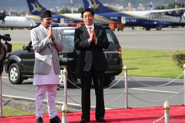 China’s top legislator Li arrives in Nepal