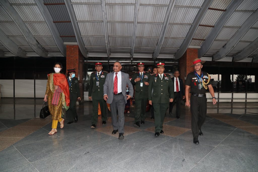 Indian Chief of Army Staff General Pande arrives in Nepal