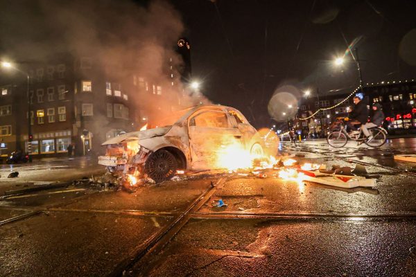 After Belgium loses against Morocco, riots break out in Brussels