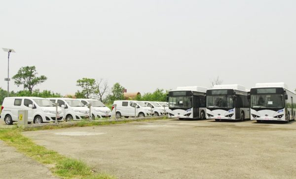 Dumped electric vehicles in Lumbini begin to break down: Donor’s gift goes to waste