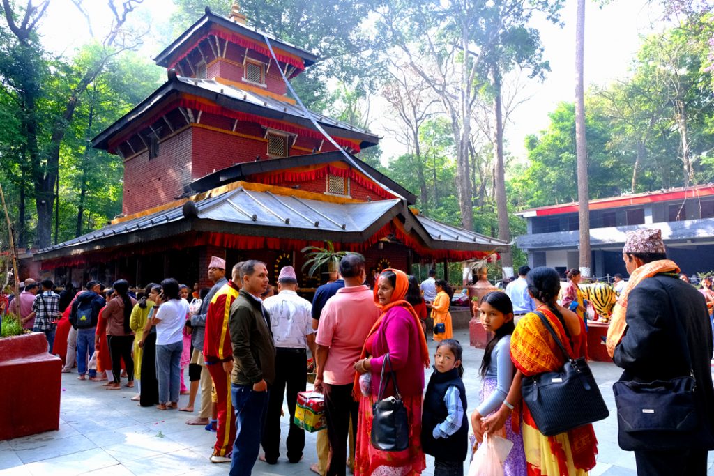 Kalika Bhagwati Temple beautifully renovated with bricks from Bhaktapur (Photo Feature)