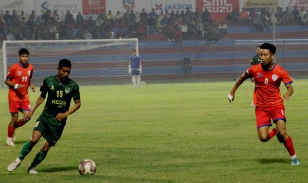 Jawalakhel Youth Club secures place in Birat Gold Cup semifinals with penalty shoot-out win.