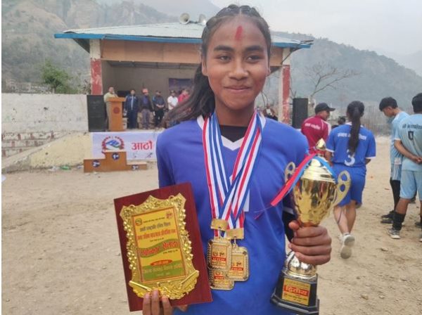 Rikjana, a landless Majhi girl, wins four gold with perseverance