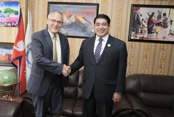 Israeli ambassador holds productive meeting with Nepali parliamentarian Ek Nath Dhakal
