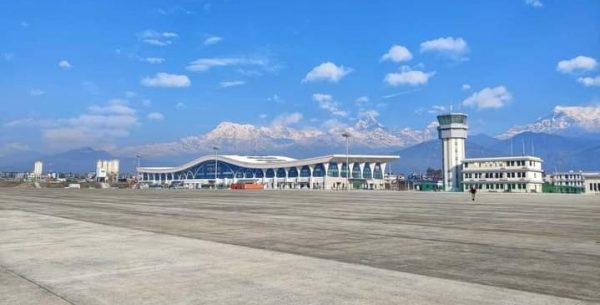 International flight touches down for the first time at Pokhara International Airport