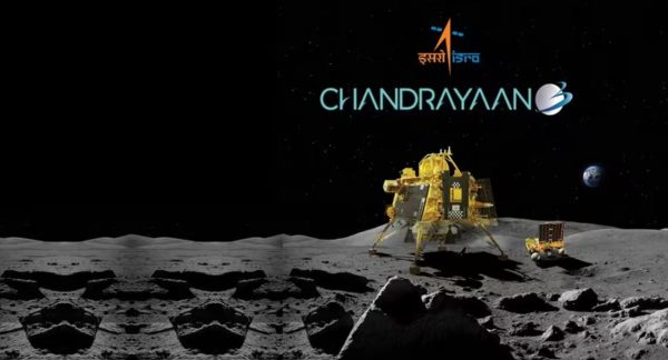 India Makes History: Chandrayaan-3 Lands Near Moon’s South Pole, Searching for Water