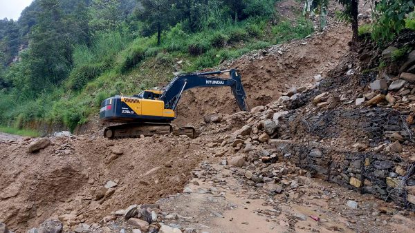 Landslides Block Key Road in Baglung, Disrupting Travel