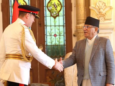 British Army Chief of Staff Meets Prime Minister Prachanda to Discuss Bilateral Cooperation