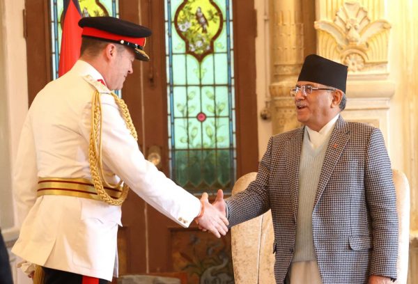 British Army Chief of Staff Meets Prime Minister Prachanda to Discuss Bilateral Cooperation
