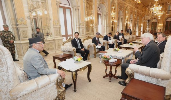 British Development Minister Meets Nepali Prime Minister
