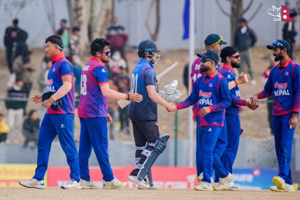 Nepal Falls Short Against Namibia in ICC World Cup League Two Clash