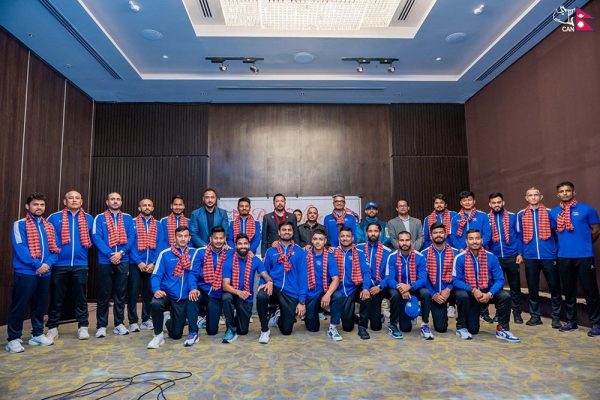 Nepali Cricket Team Sets Off for Friendly Series and ACC Premier Cup