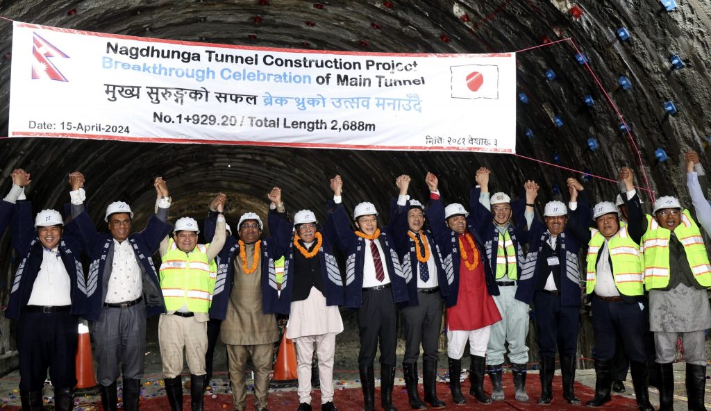 Nagadhunga Tunnel Breakthrough Marks New Era in Nepali Infrastructure Development