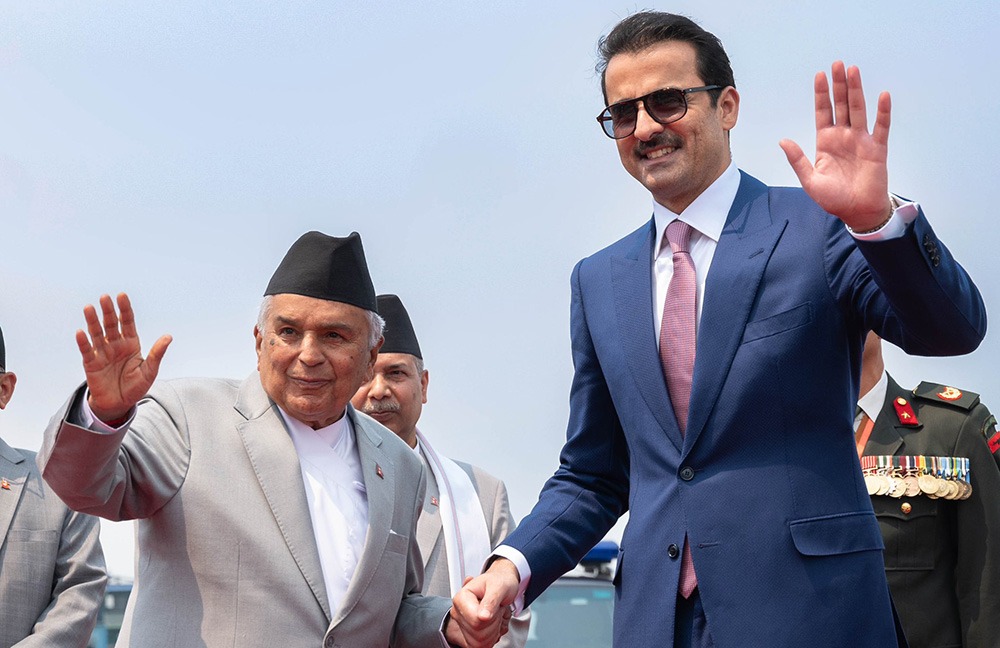 Qatari Emir Expresses Gratitude to Nepal for Warm Hospitality