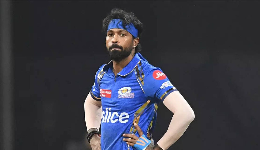 Mumbai Indians Captain Hardik Pandya Banned for One Match Due to Slow Over Rate