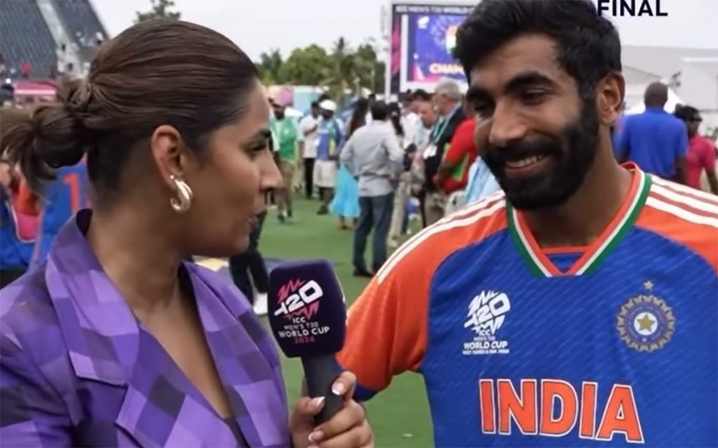 Jasprit Bumrah Named Player of the Tournament in T20 World Cup