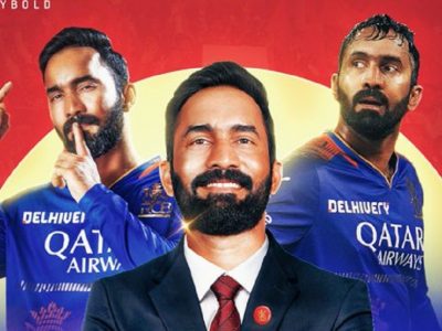 Dinesh Karthik Appointed as Batting Coach and Mentor for Royal Challengers Bangalore