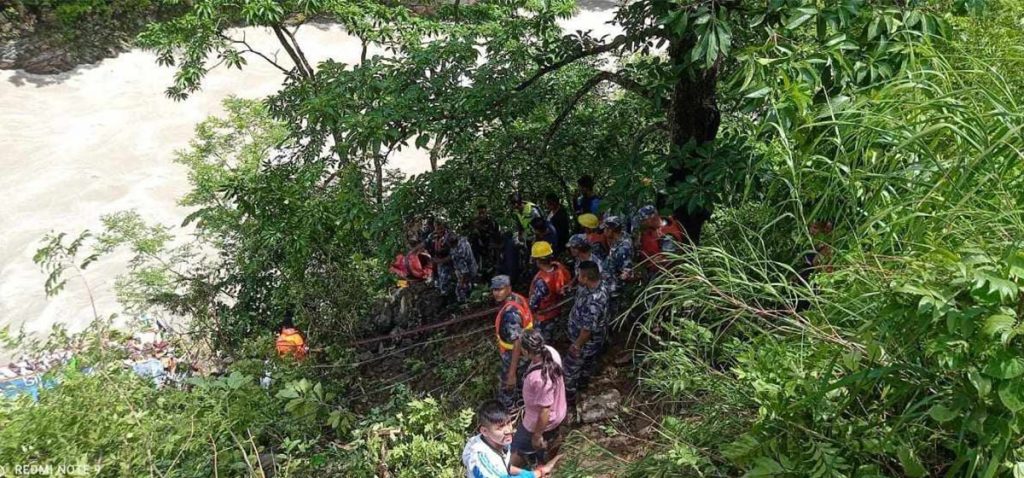 Victims Identified in Tragic Bus Accident in Tanahun; 27 Killed