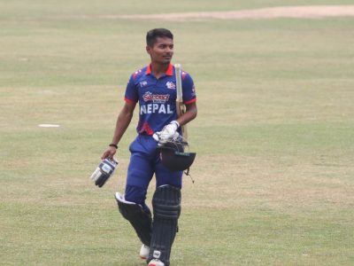 Rohit Kumar Poudel Named Best Player of the Year at Pulsar Sports Award 2080