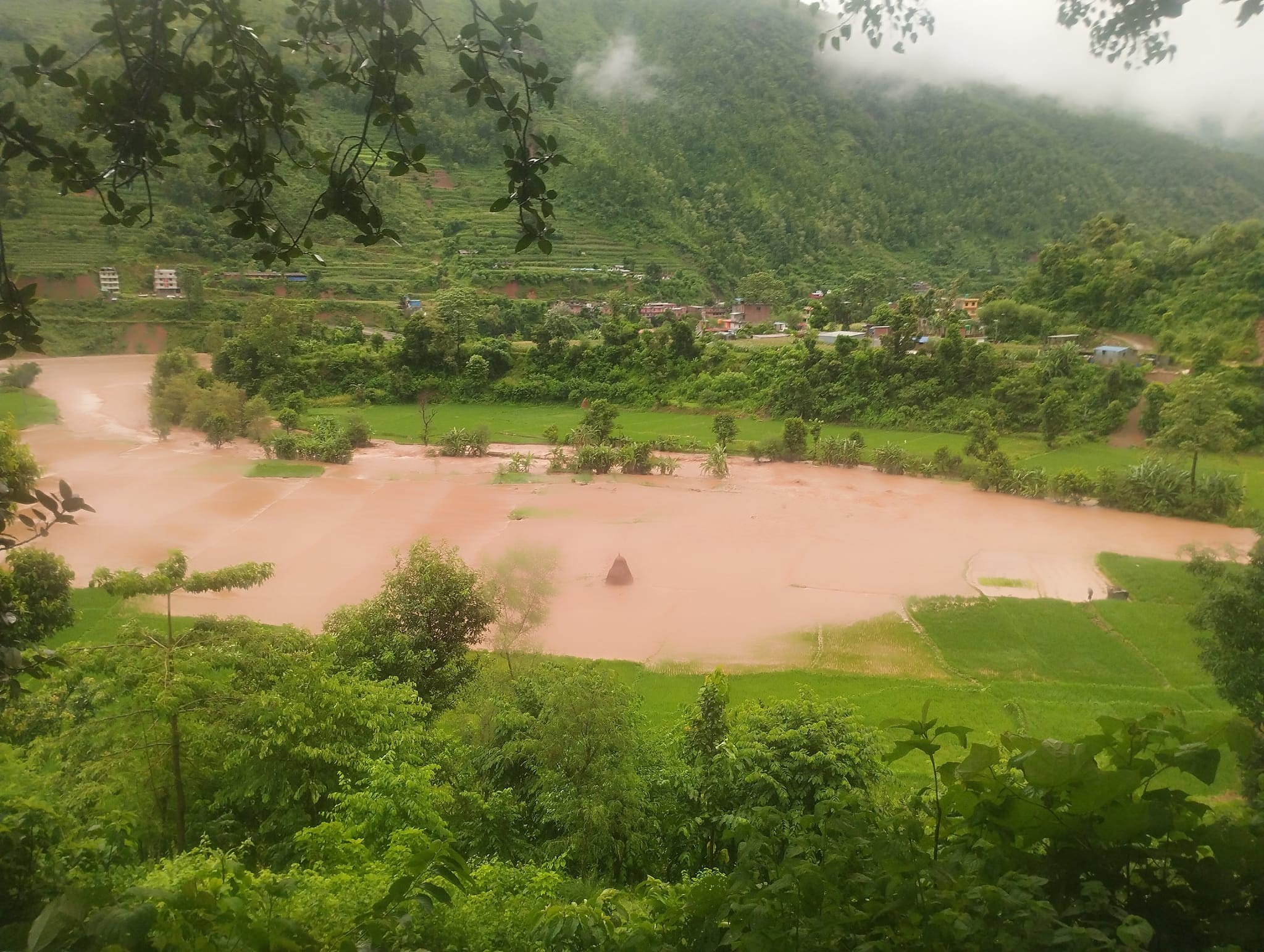 Floods and Landslides Displace 27 Families in Khotang