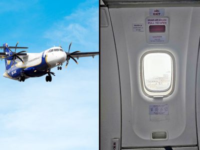 Passenger Opens Emergency Door on Buddha Air Flight from Biratnagar to Janakpur