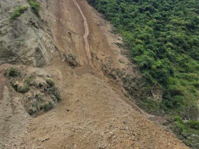 Landslide Blocks Jai Prithvi Highway in Bajhang, Disrupts Traffic